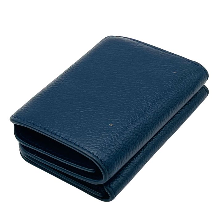 レザー ネイビー