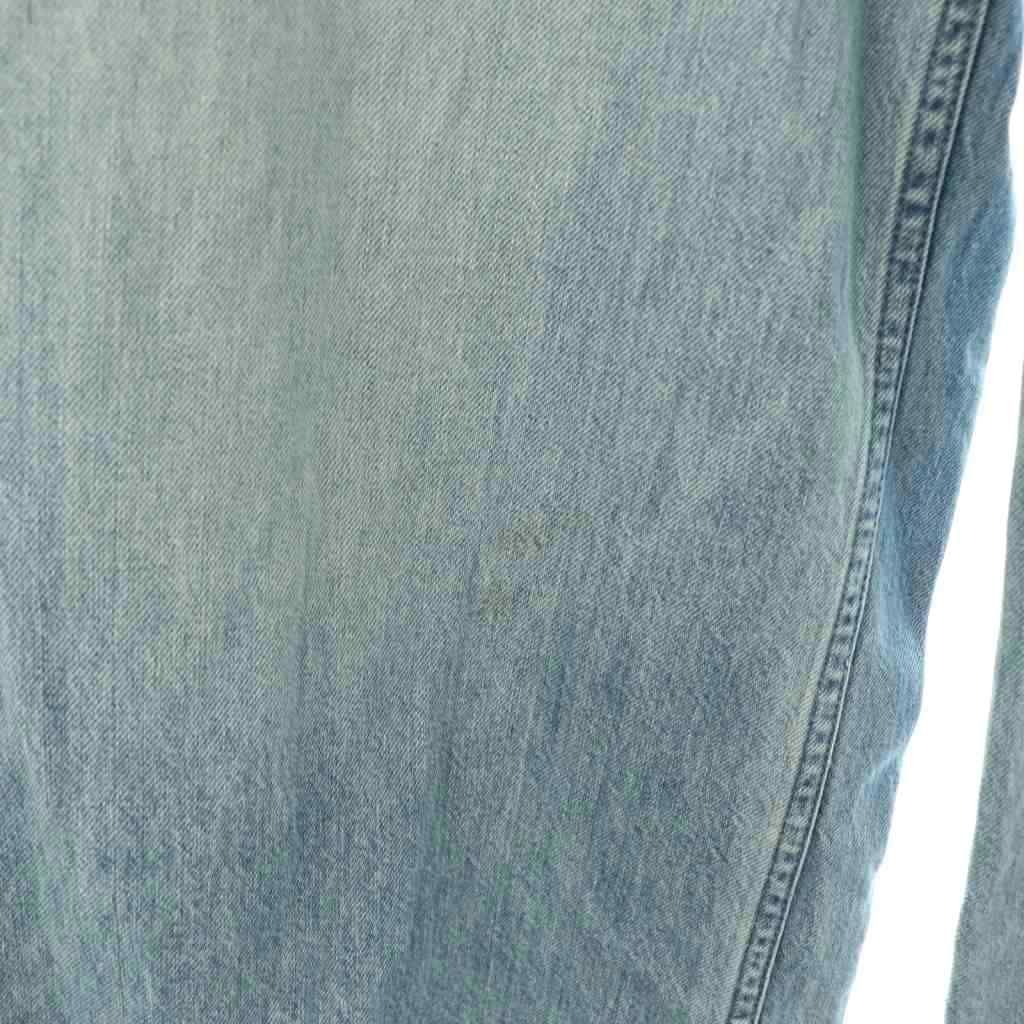  マディソンブルー 25 SS WIDE LEG BAGGY PT DENIM デニムパンツ XS ライトブルー DO OS SH デニム ジーンズ パンツ