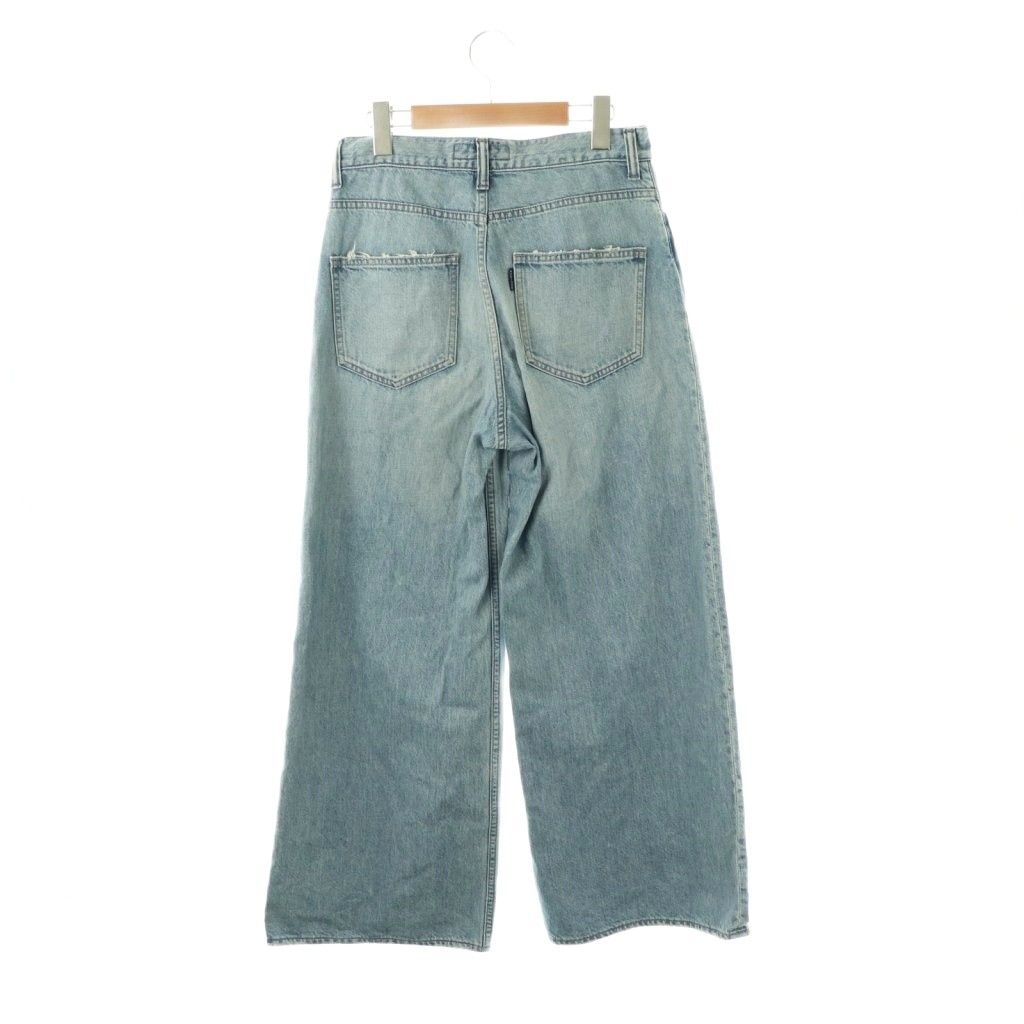 マディソンブルー 25 SS WIDE LEG BAGGY PT DENIM デニムパンツ XS ライトブルー DO OS SH