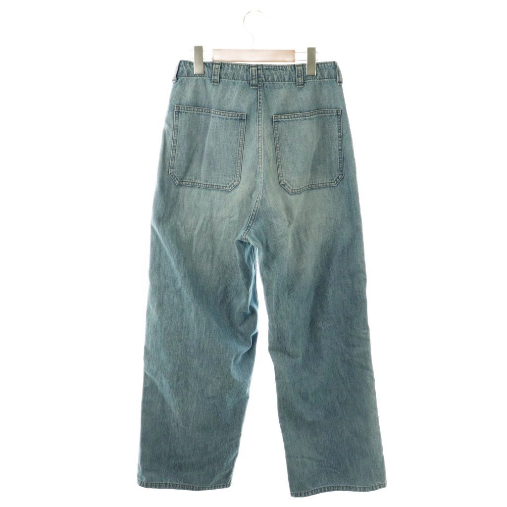 マディソンブルー 25 AW WIDE BAKER PT デニムパンツ ジーンズ ワイド M ブルー CX OS SH