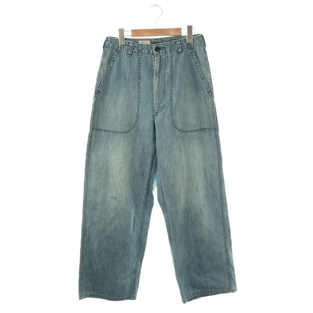 マディソンブルー 25 AW WIDE BAKER PT デニムパンツ ジーンズ ワイド M ブルー CX OS SH