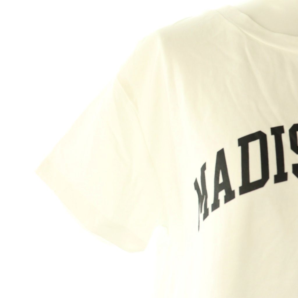 マディソンブルー MADISONBLUE 25SS Tシャツ COLLEGE LOGO TEE