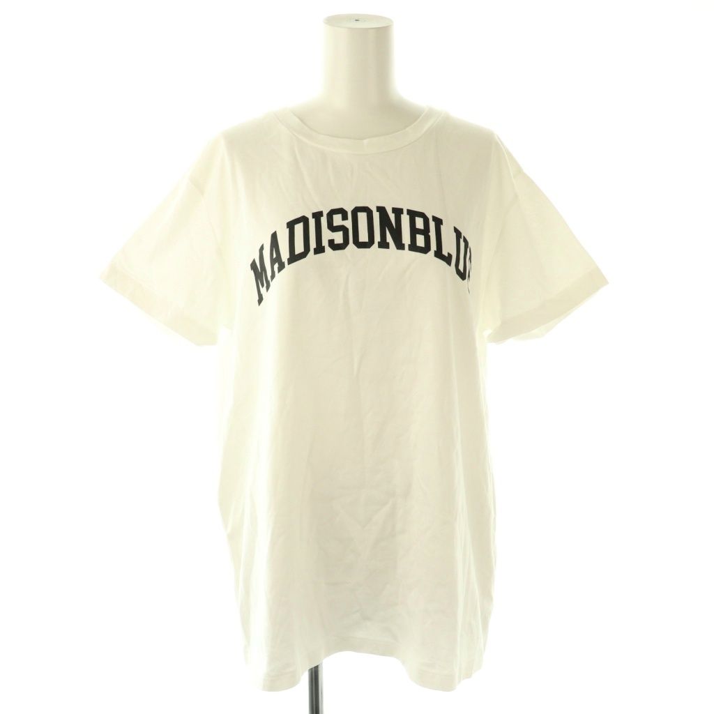 マディソンブルー MADISONBLUE 25SS Tシャツ COLLEGE LOGO TEE