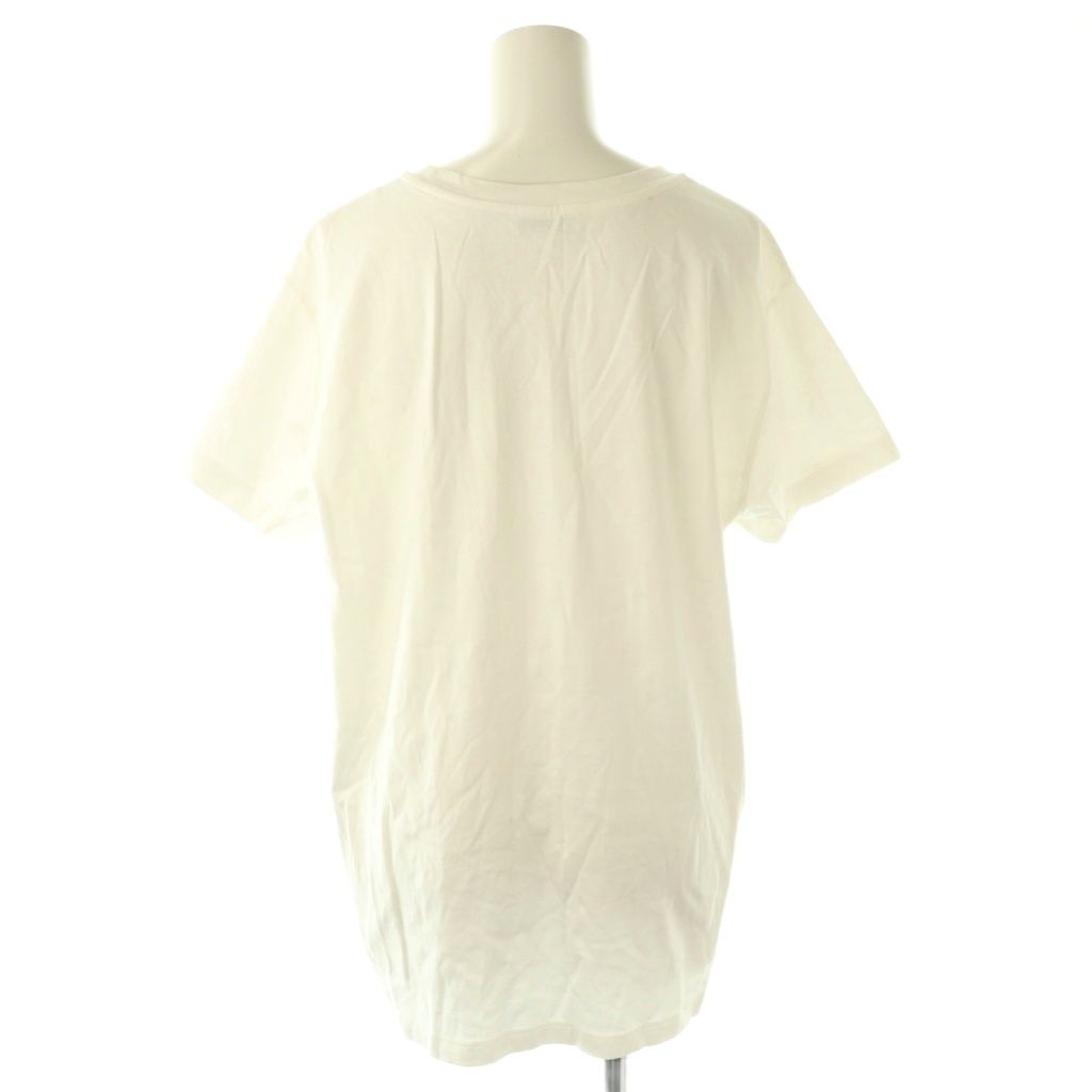 マディソンブルー 25 SS Tシャツ COLLEGE LOGO TEE カットソー ロゴ S ホワイト ブラック MB 251-7702 CX OS SH