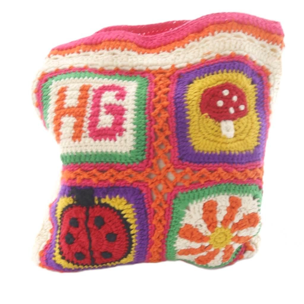 ヒステリックグラマー HYSTERIC GLAMOUR 24SS HG SQUARE 手編み