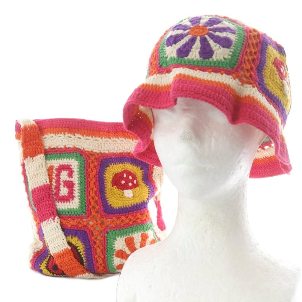 ヒステリックグラマー HYSTERIC GLAMOUR 24SS HG SQUARE 手編み