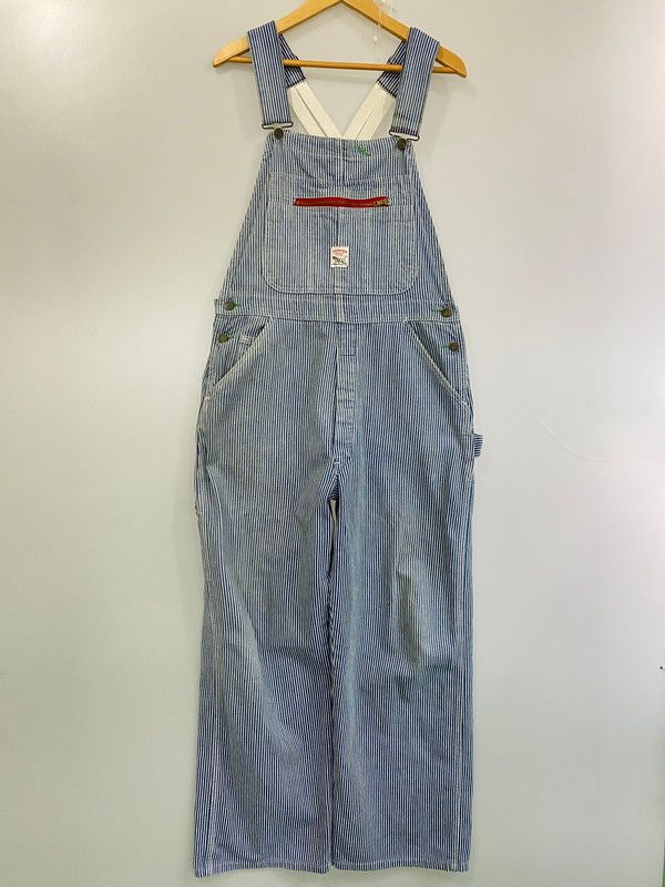 【現状渡し品】POINTER ポインター 80S 90S ヒッコリーオーバーオール 【157-251220-zi-27-min】