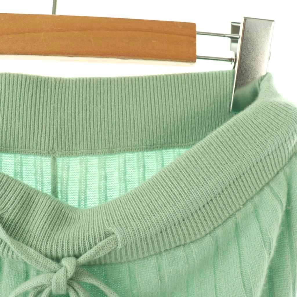 カシミヤニットパンツ S