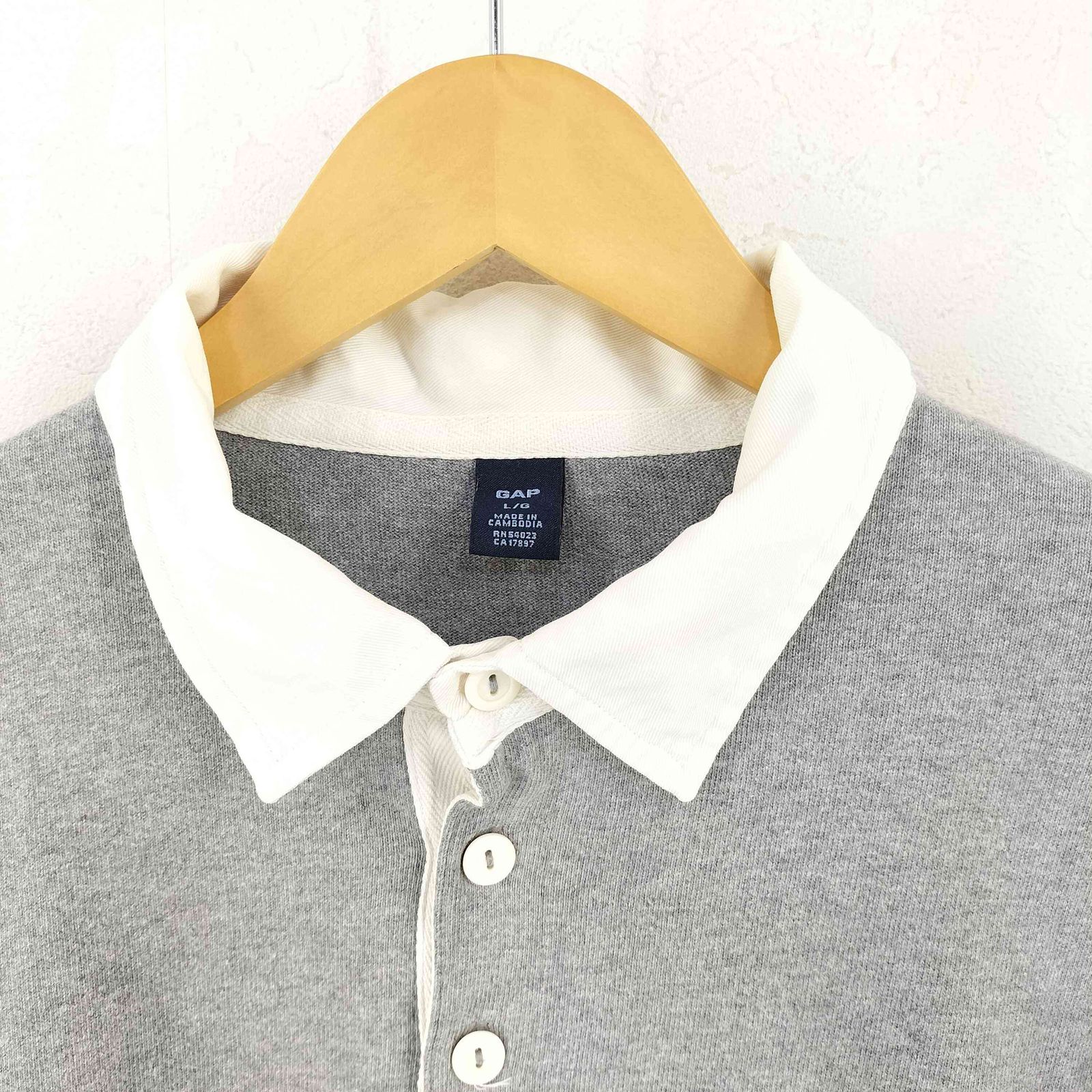 ギャップ Gap 00s OLD GAP オールド ギャップ ラガーシャツ メンズ