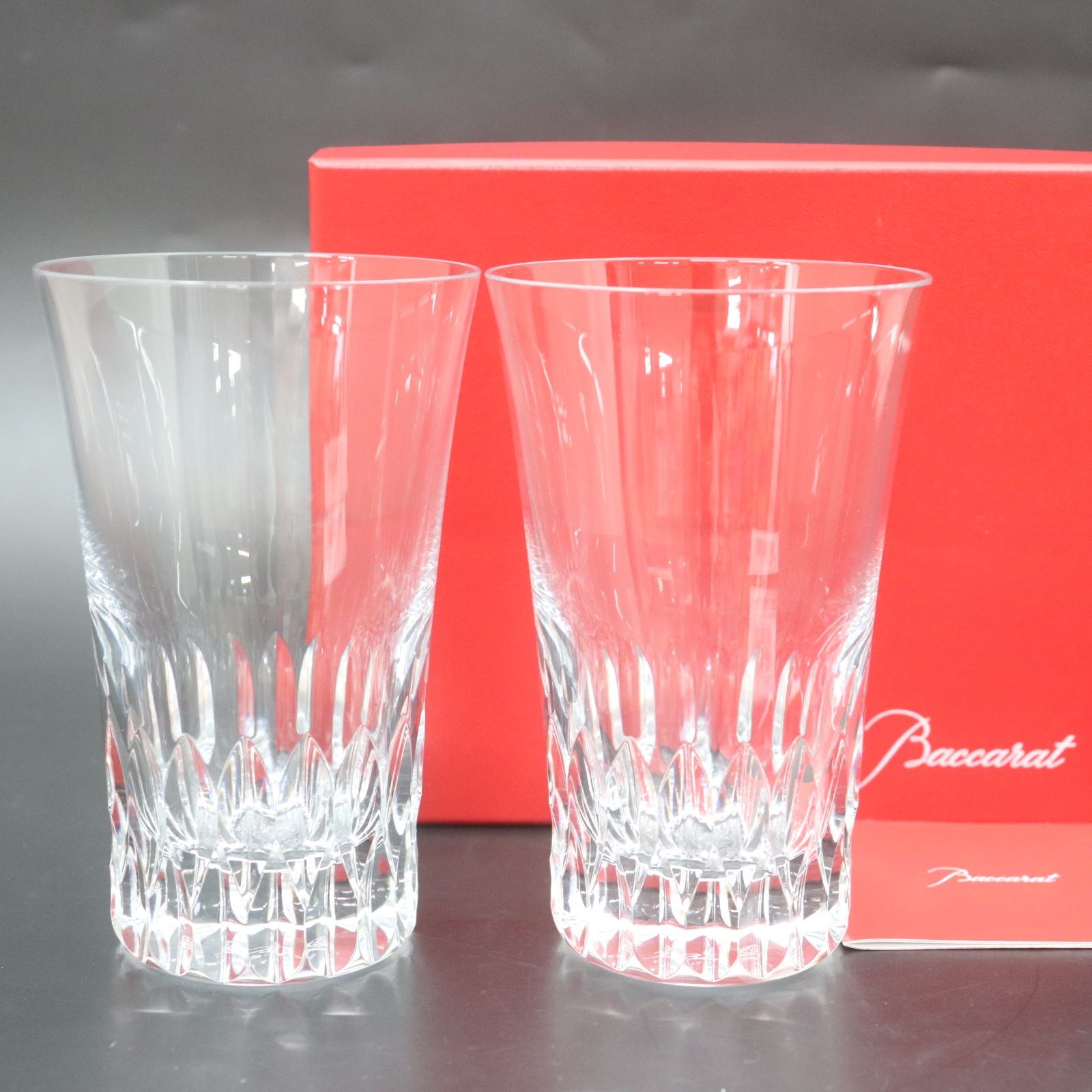IT7QBTQ7HEY0 未使用 Baccarat バカラ ヴィータ ハイボールグラス 人生 