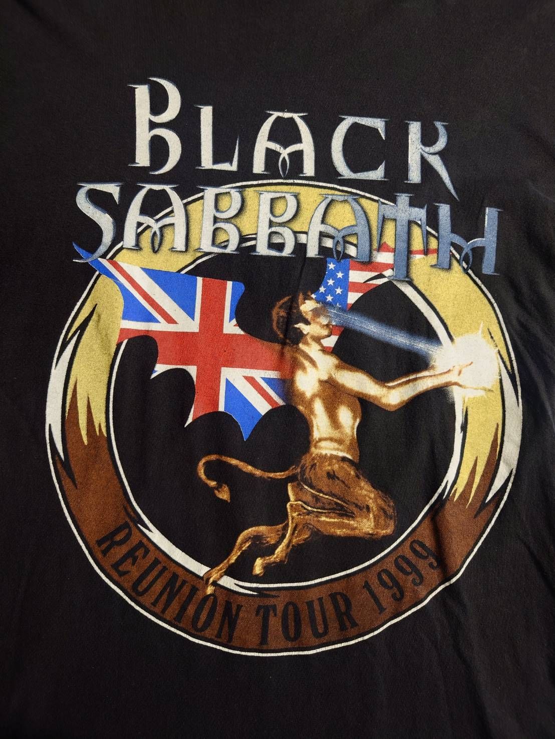 ブラックサバス_BLACK SABBATH ヴィンテージTシャツ REUNION TOUR 99