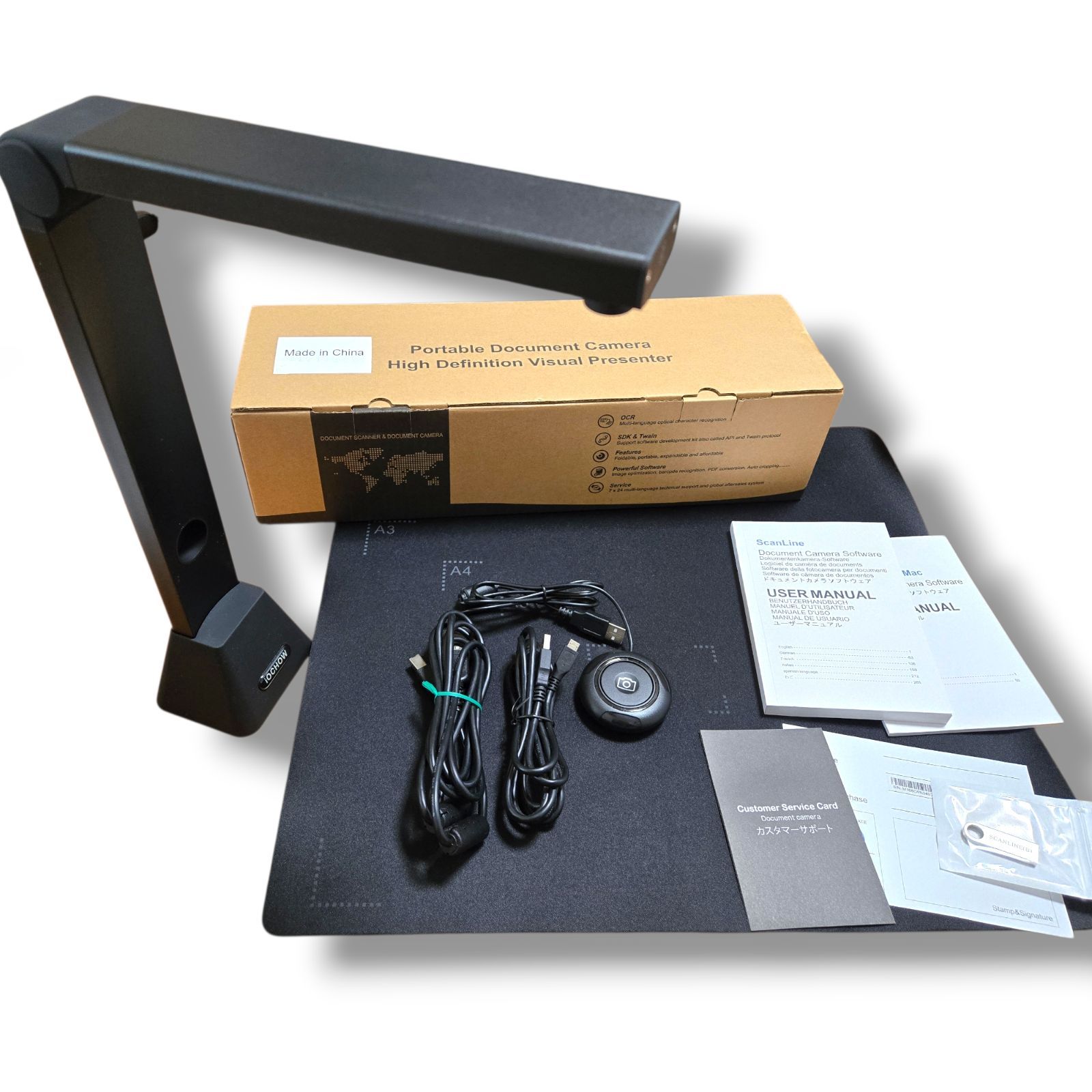 No.3371 iOCHOW S 5 ドキュメントスキャナー 2200万画素 A 3対応 完品