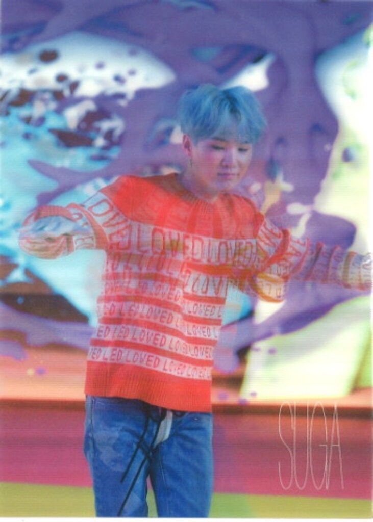 公式❤︎D-DAY Blu-Rayレンチキュラートレカ★BTS SUGA BTS D'/ICON vol.2 JAPAN SPECIAL EDITION SUGA レンチキュラーカード