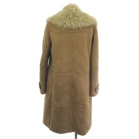 マックスマーラ MAX MARA 最高級ライン 白タグ ムートンコート ロング