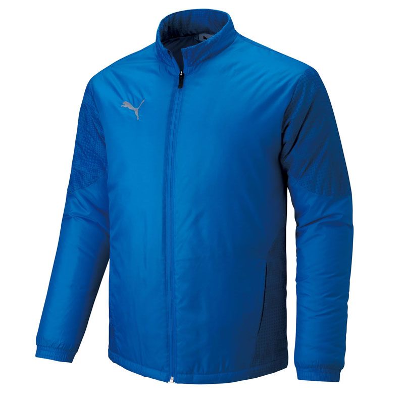 プーマ PUMA TEAMCUP パテッド ウーブンジャケット パンツ サッカーウェア ウインドブレーカー 上下セット 660402 660403 02 06