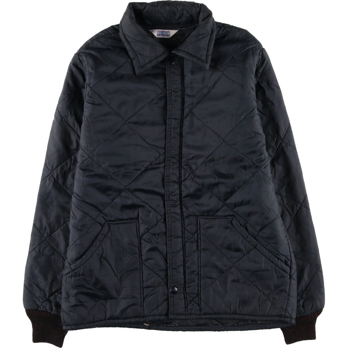 古着 BIG SMITH 中綿入り キルティングジャケット パファージャケット メンズM相当 eaa 604317