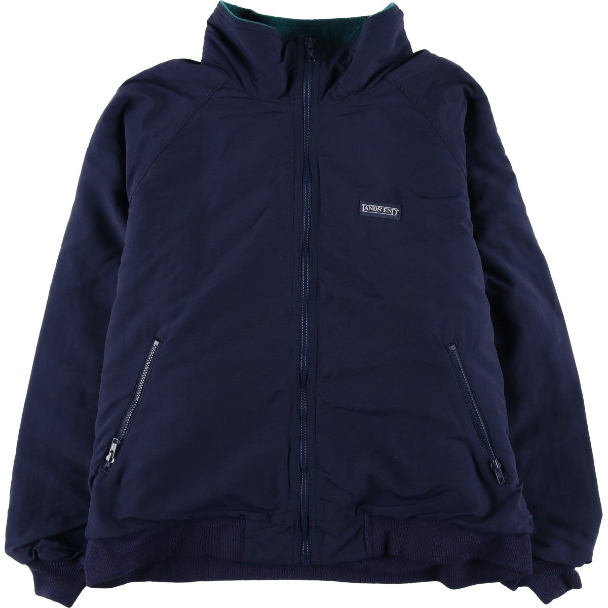 古着 80 90年代 ランズエンド LANDS END SQUALL JACKET 中綿ジャケット パファージャケット メンズXL相当 ヴィンテージ eaa 604319