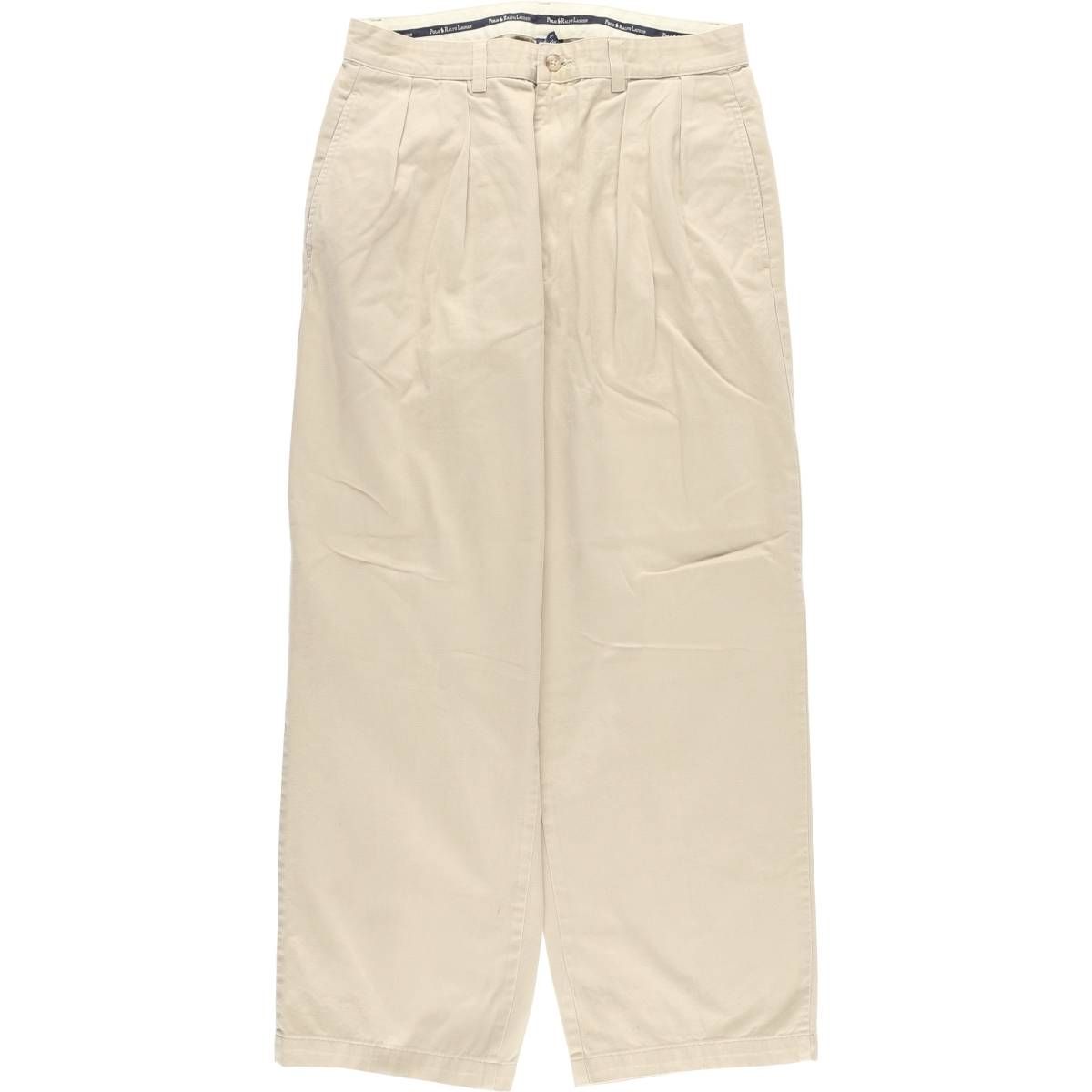 古着 ラルフローレン Ralph Lauren Polo Ralph Lauren ツータック チノパンツ メンズw32相当/eaa598865