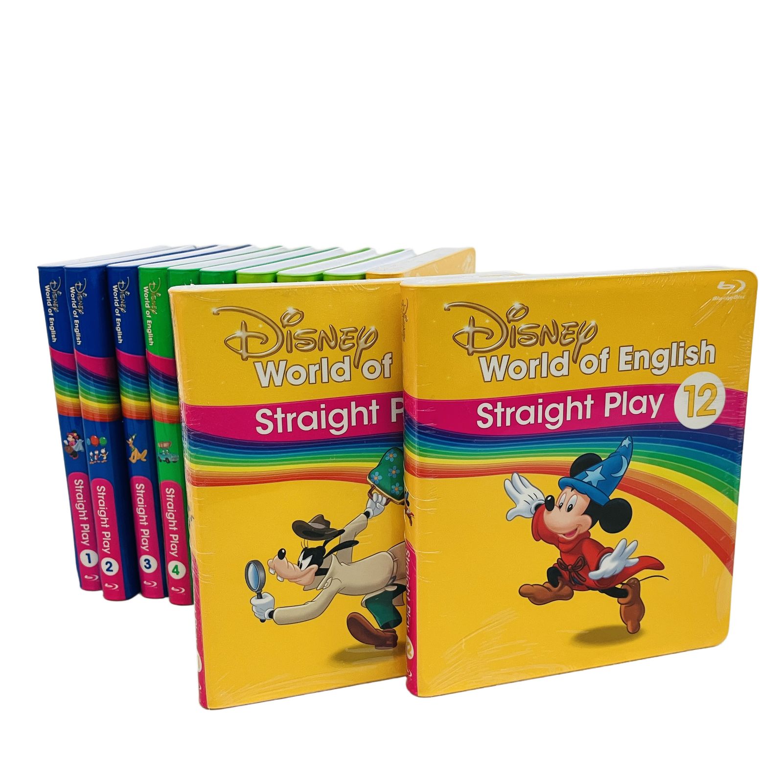 ディズニー英語ストレートプレイ World of English 未開封〙ワールドオブイングリッシュ 英語 DVD ストレートプレイ