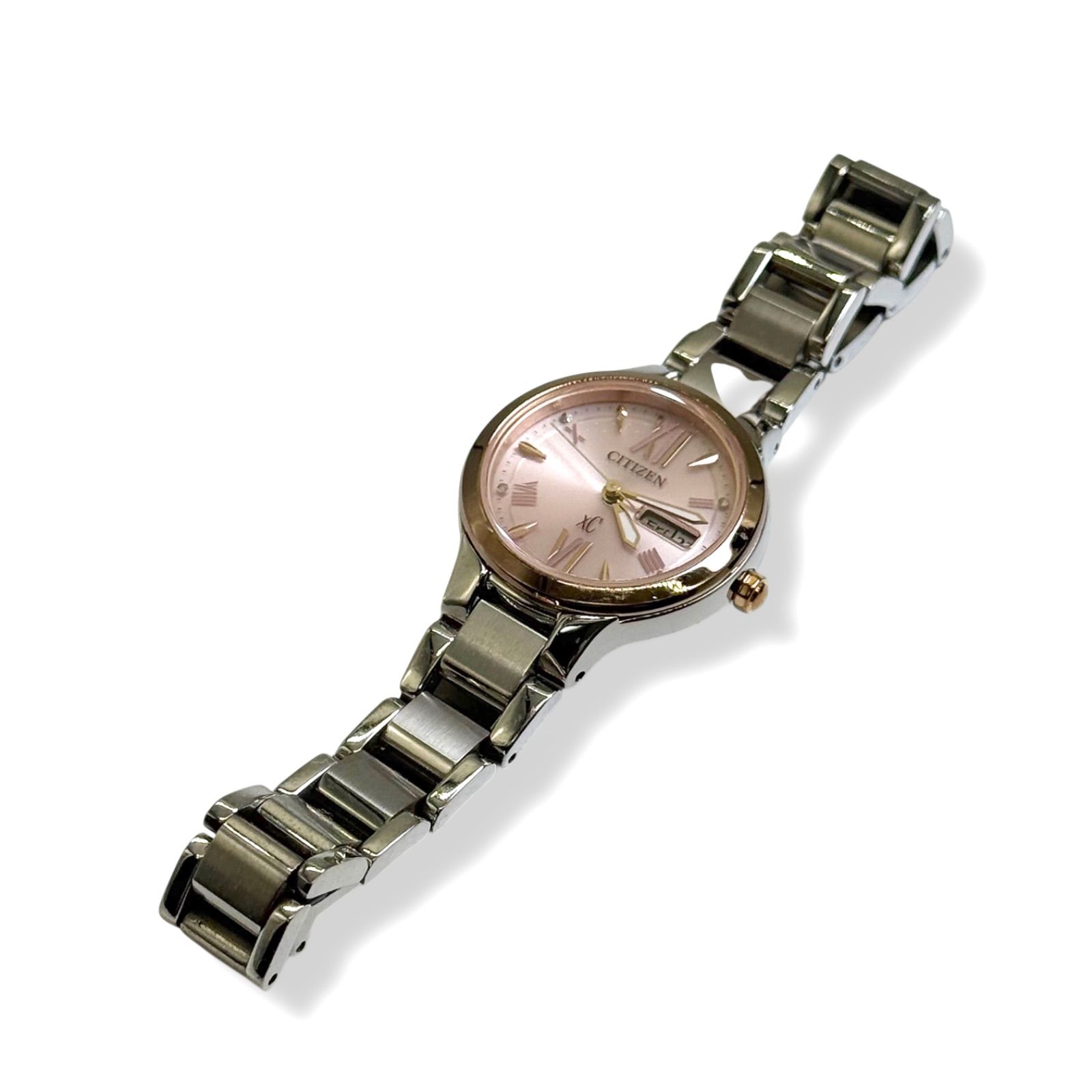 稼働 CITIZEN シチズン XC クロスシー 腕時計 E001-T020348 エコ