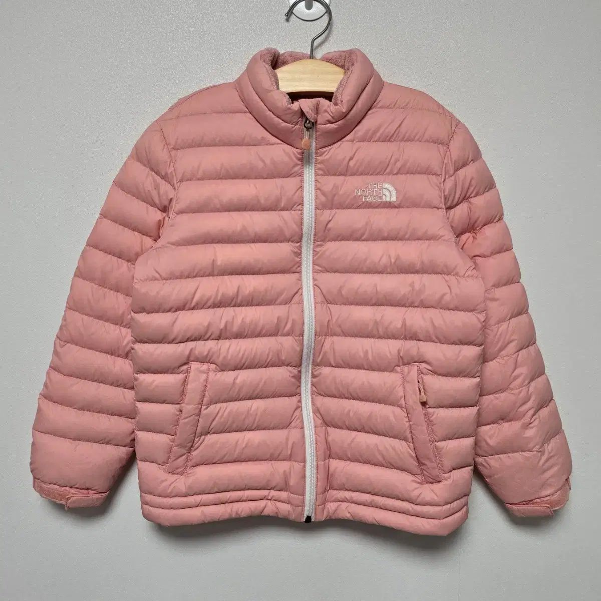 130 THE NORTH FACE ザノースフェイス キッズ ダウン ピンク