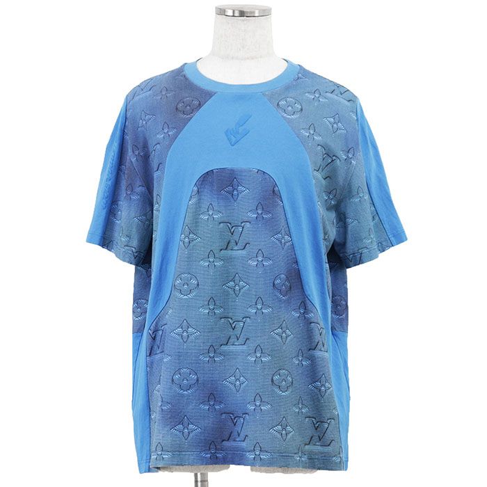 LOUIS VUITTON ルイ・ヴィトン Tシャツ 3Dモノグラム 2022SS LV ロゴ