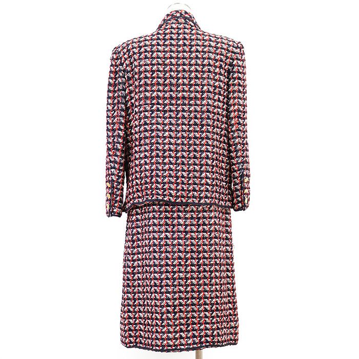 GWセール!!【CHANEL】ツイードスカート　ヴィンテージ 中古・古着通販】CHANEL (シャネル) ツイードスカート ブラック サイズ