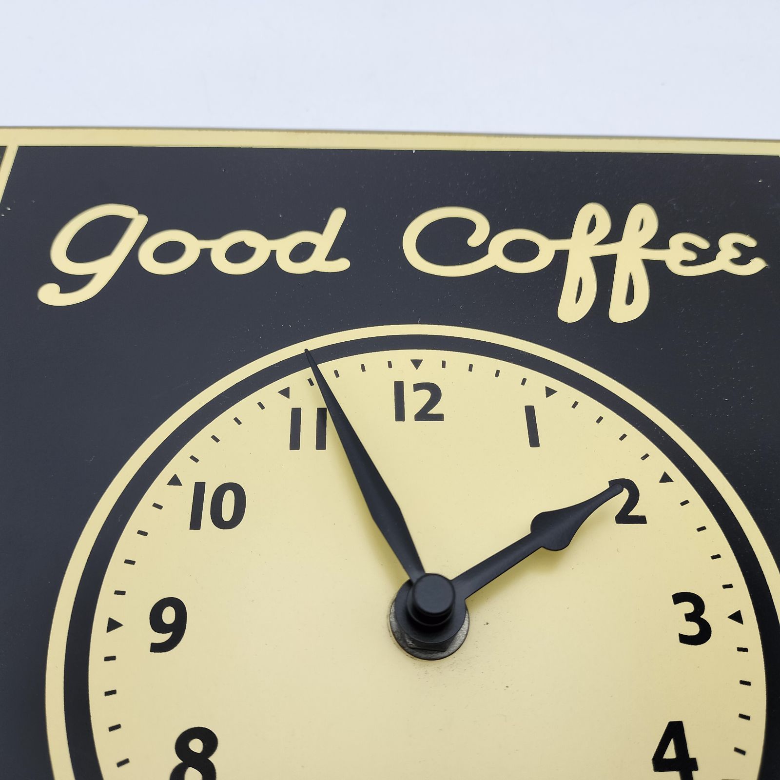 Good Coffee ブリキ 壁掛け時計 50'sヴィンテージ風 箱付 アメリカン