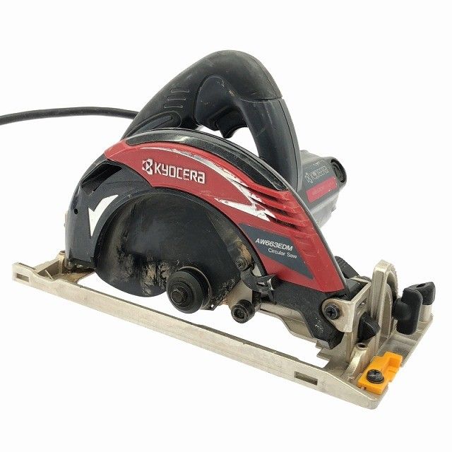 品 KYOCERA 京セラ 100 V 165 mm 電子丸ノコ コード式 マルノコ 丸のこ 丸鋸 木工用 切断機 旧リョービ119205