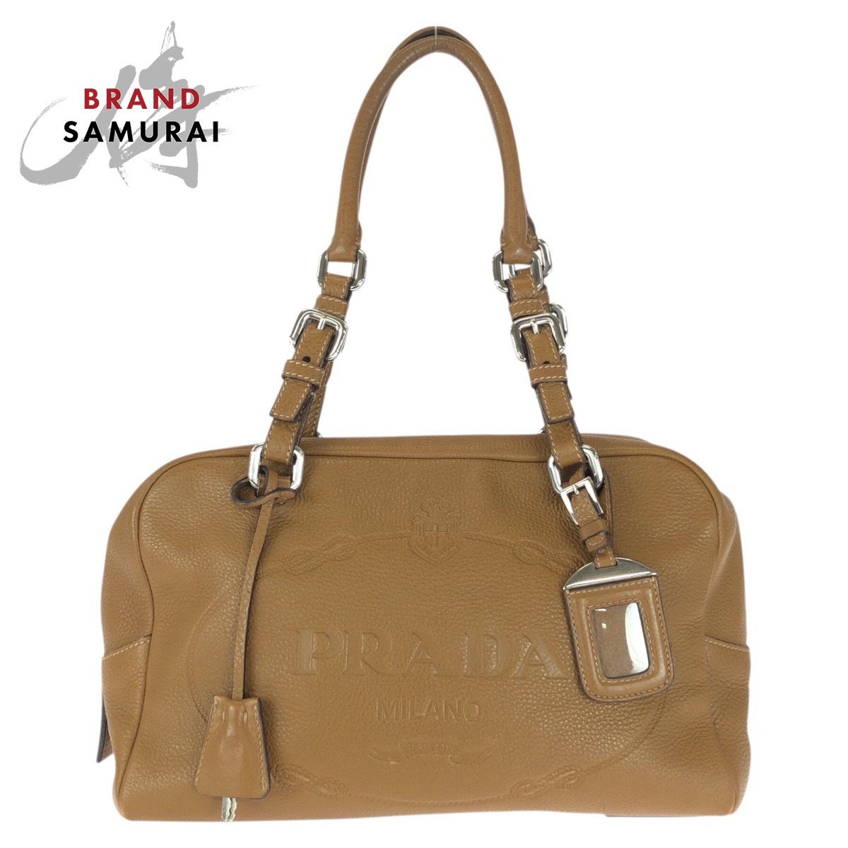 PRADA ミニボストンバッグ ※ショルダーストラップ欠品 PRADA ミニボストンバッグ ※ショルダーストラップ欠品 PRADA プラダ