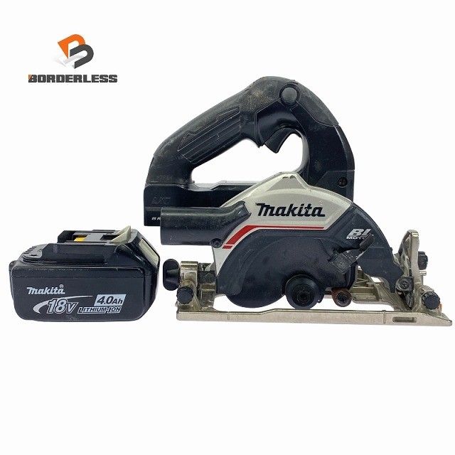 ☆中古品☆makita マキタ 18V 125mm 充電式マルノコ HS474D 黒
