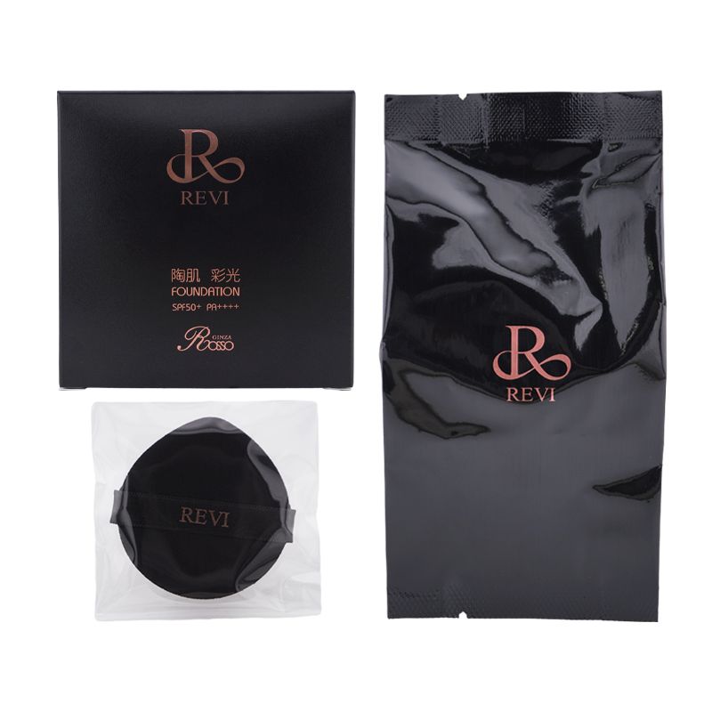 REVI ルヴィ 陶肌 彩光ファンデーション レフィル 15g 専用パフ2枚付き