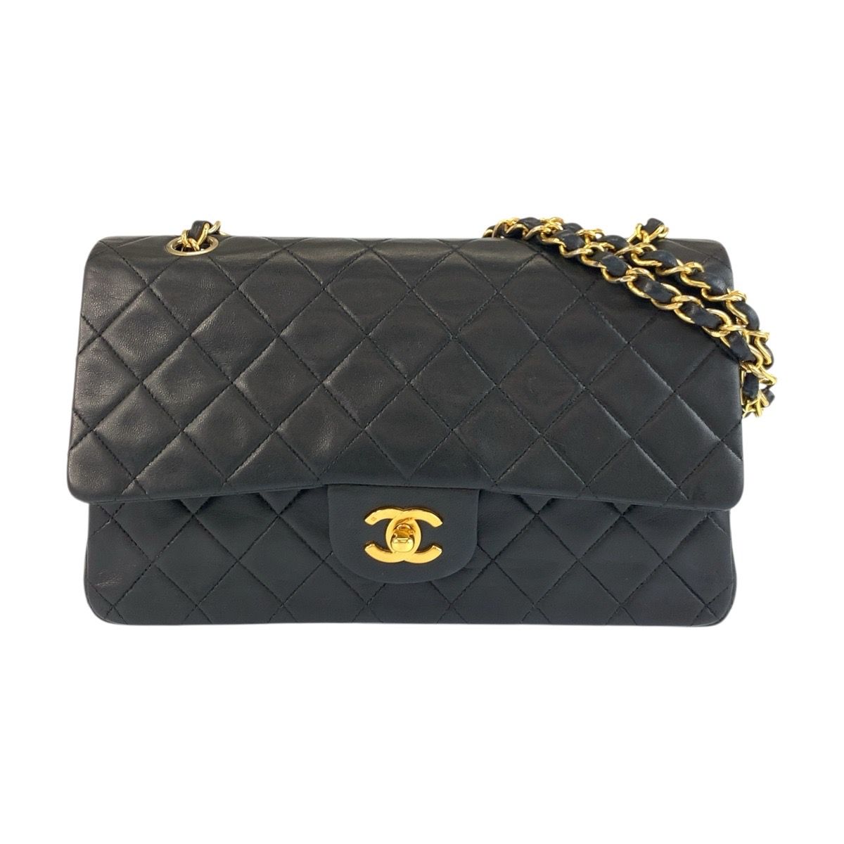 CHANEL シャネル【極美品】ダブルフラップ マトラッセ ヴィンテージ 美品 CHANEL シャネル ヴィンテージ マトラッセ ダブルフラップ ココ