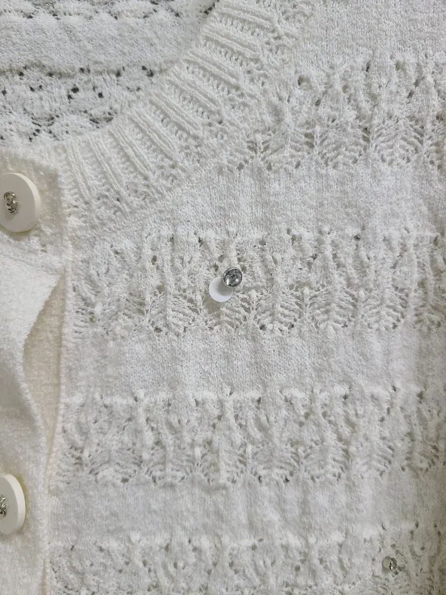  SJSJ エスジェイエスジェイ 白 半袖 カーディガン 長袖 カーディガン ボレロ アンサンブル