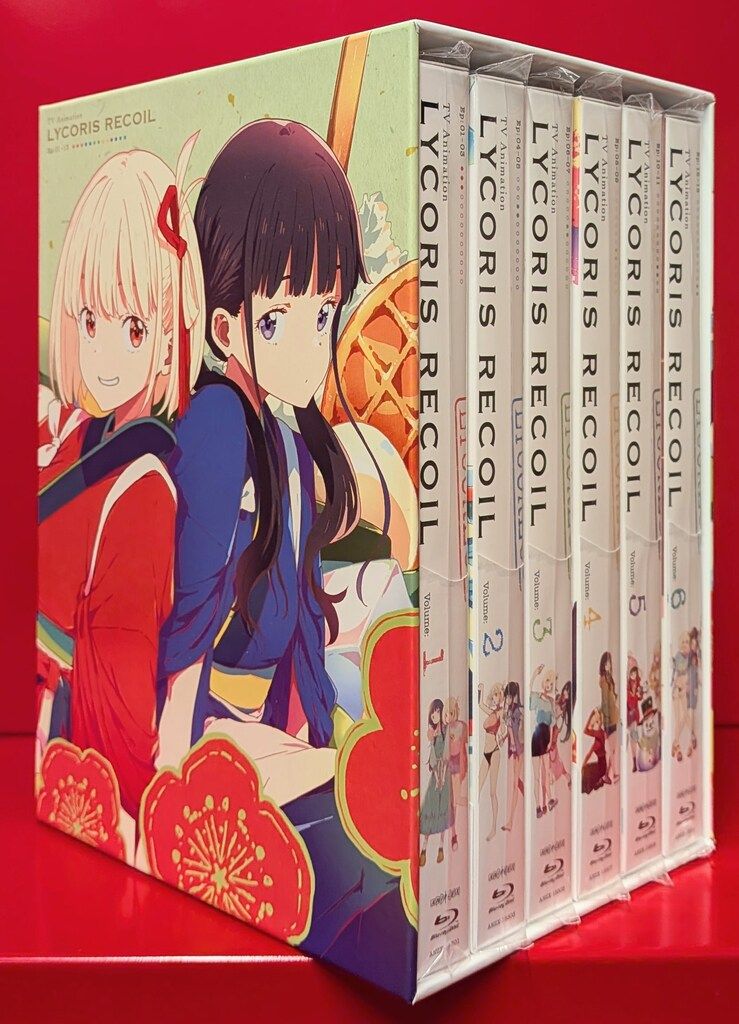 アニメBlu ray BOX付 リコリス リコイル 完全生産 版 全6巻 セット 3巻以外