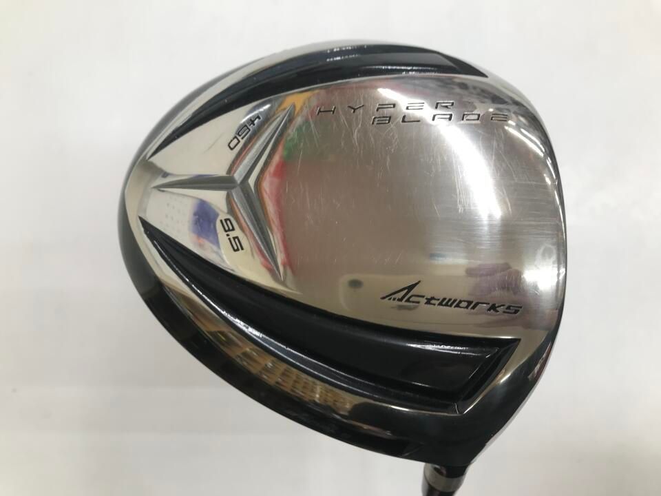 ワークス HYPER BLADE Γ 9.5度 V-spec α-4 Sフレックス ドライバー