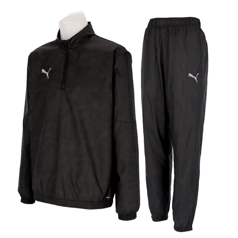プーマ PUMA TEAMCUP ウラトリコット ピステトップ パンツ ピステ サッカーウェア 上下セット 660404 660406 03 BLACK