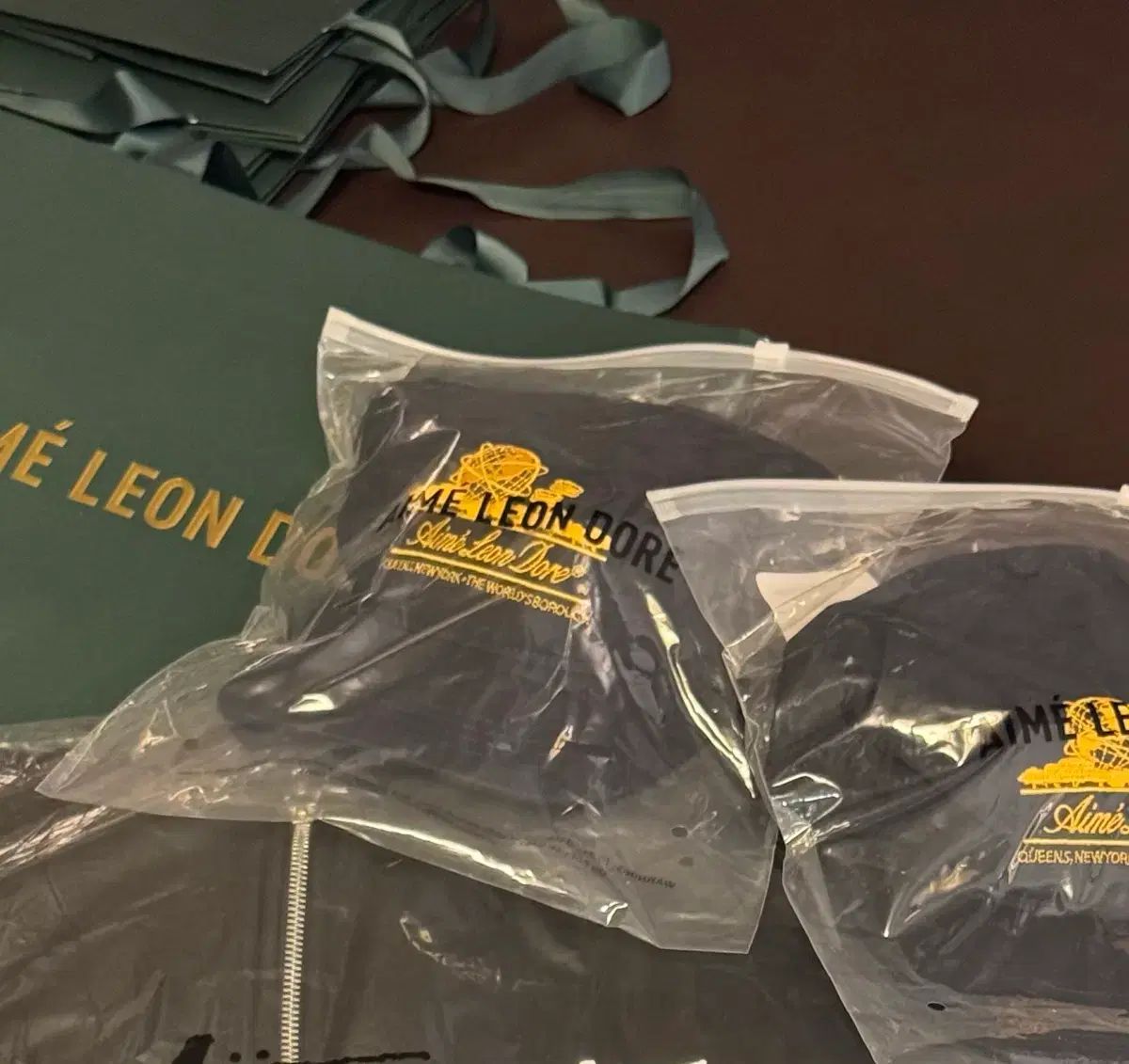 エメ レオンドール U ニ spheres ハット イヴニング ブルー ネイビー