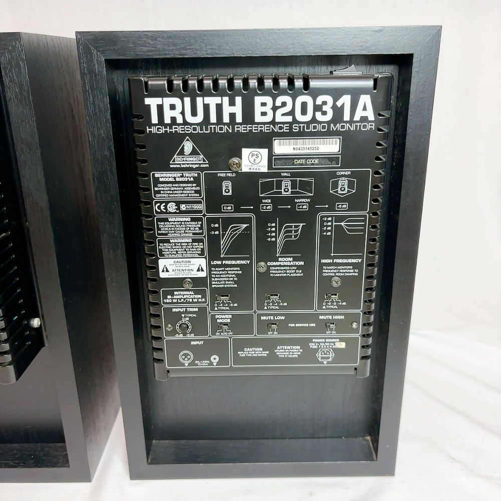 美品】ベリンガー TRUTH B2031A パワードモニタースピーカー ペア