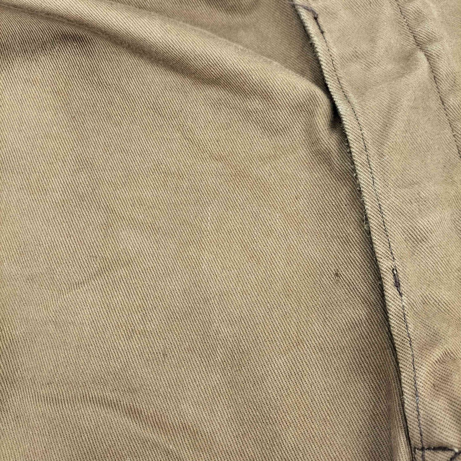 BRITISH ARMY(ブリティッシュアーミー) イギリス軍 アルミボタン フレンチ ユーロ ツイル ワーク パンツ メンズ 表記無 【中古】【ブランド古着バズストア】 ブリティッシュアーミー BRITISH ARMY イギリス軍 アルミボタン