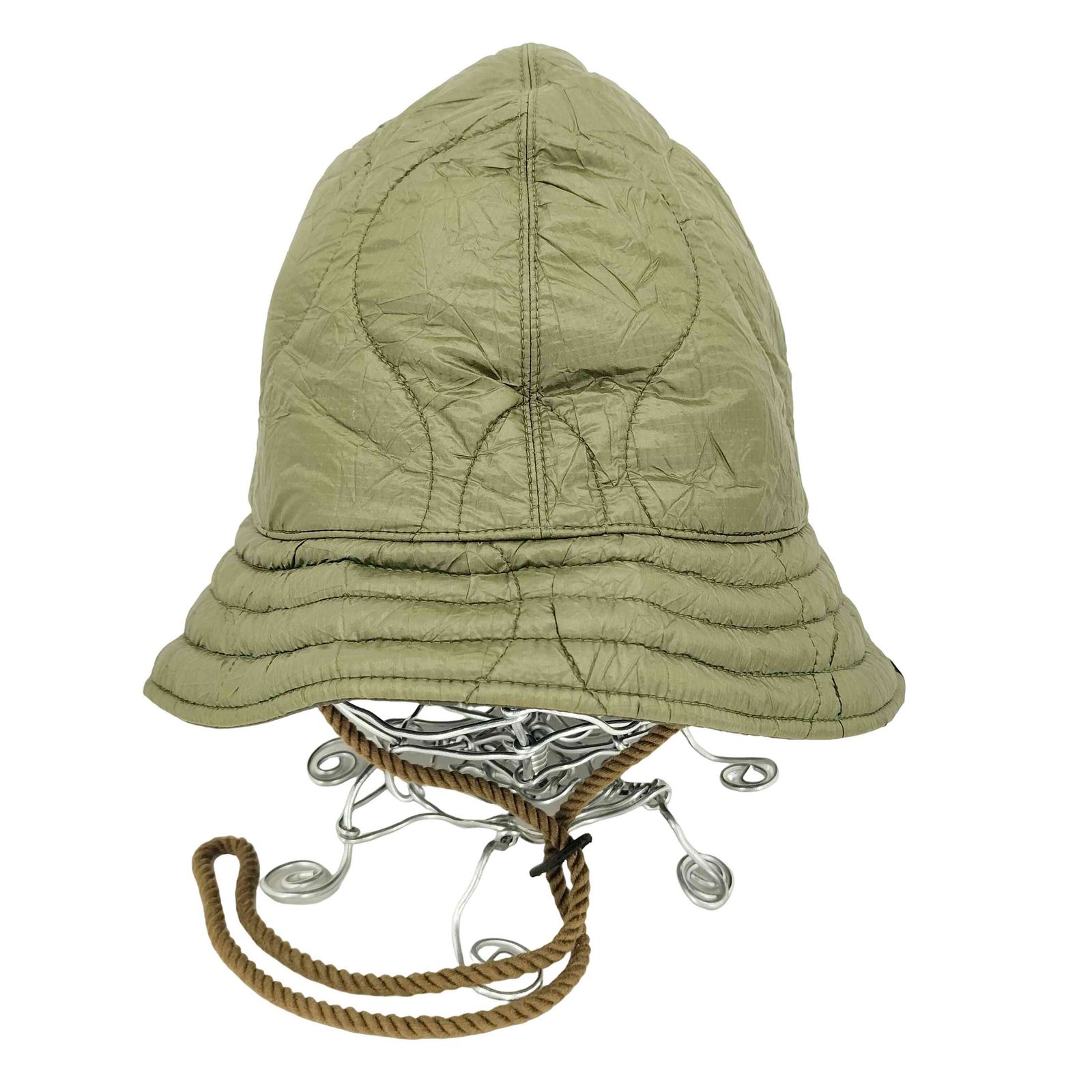 キジマタカユキ KIJIMA TAKAYUKI キルティング ミリタリー ハット バケットハット メンズ  3