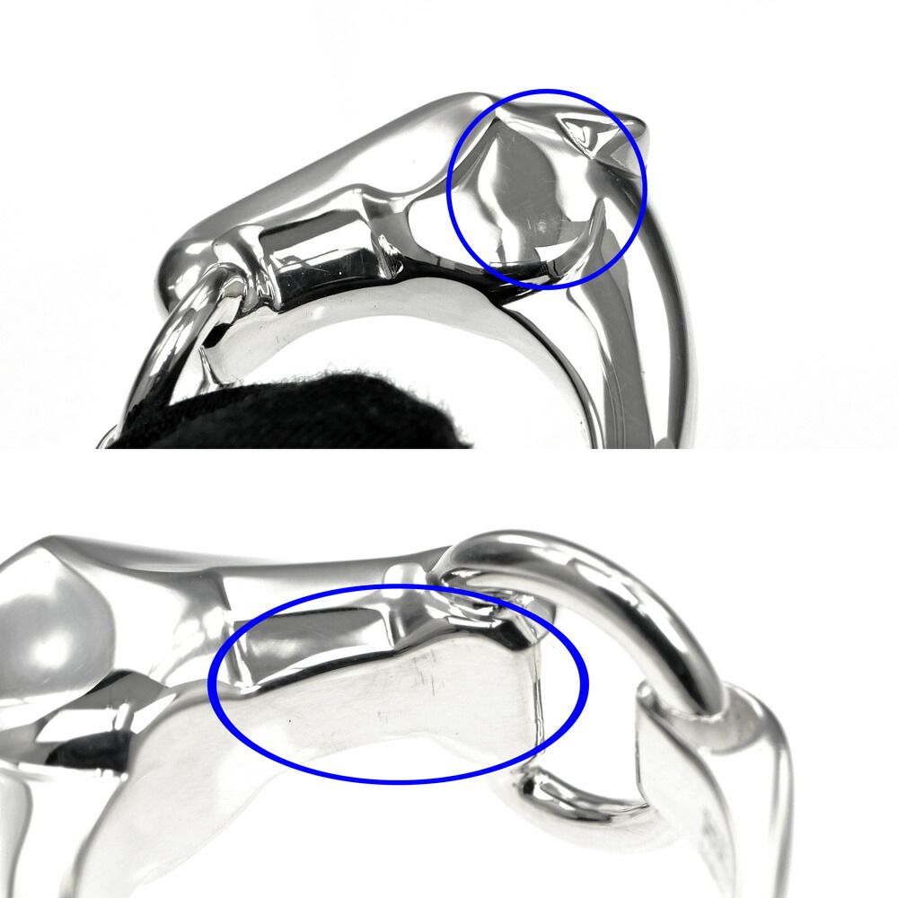  名東 エルメス リング ギャロップ サイズ54 AG 925 シルバー 馬 メンズ レディース 指輪 リング 指輪 アクセサリー