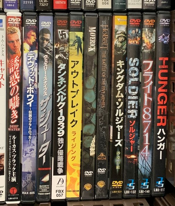 洋画関係のDVD 外国映画 まとめて65巻以上 ミッションインポッシブル