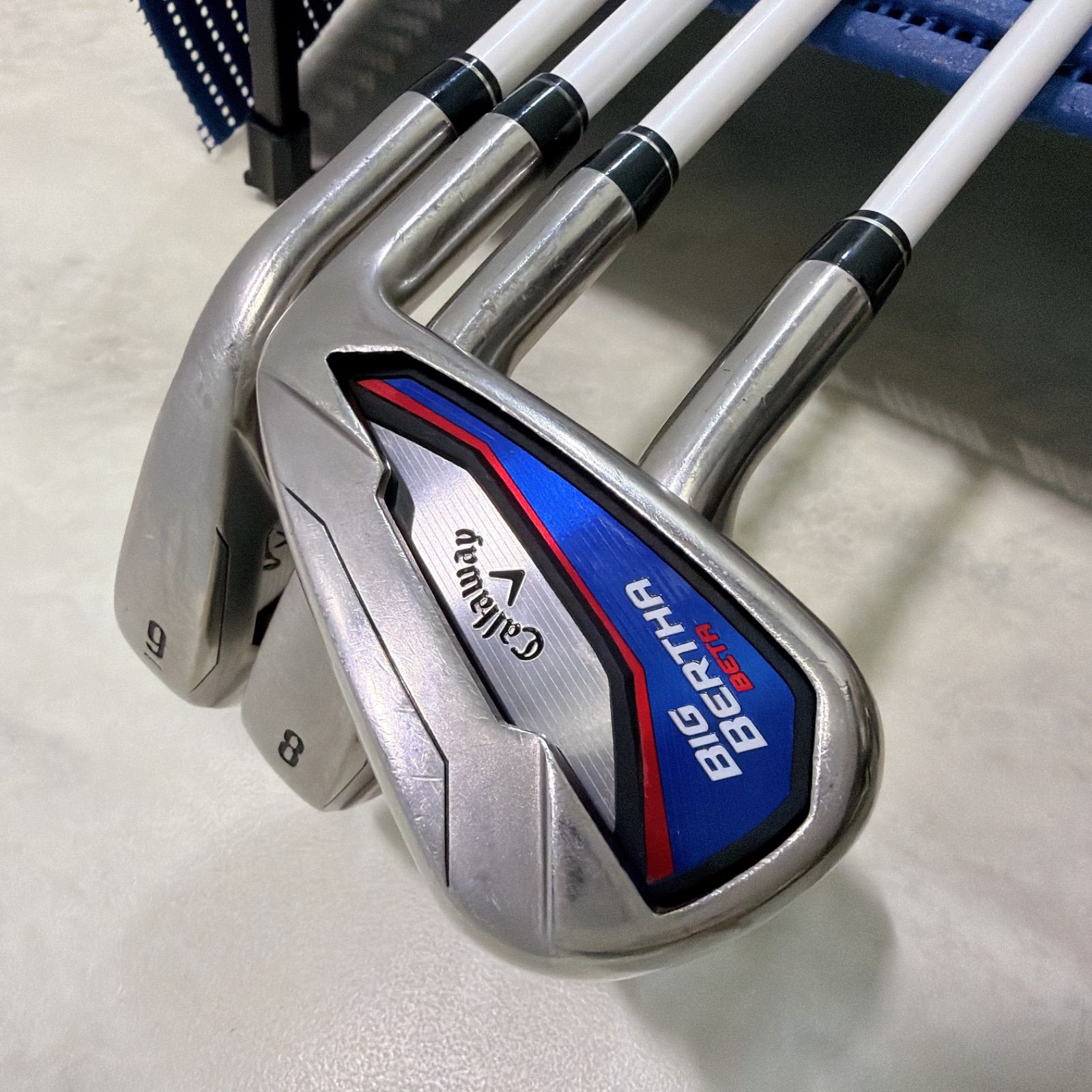 中古】 キャロウェイ BIG BERTHA(2014) BETA 6.7.8.9 4本 4S アイアン