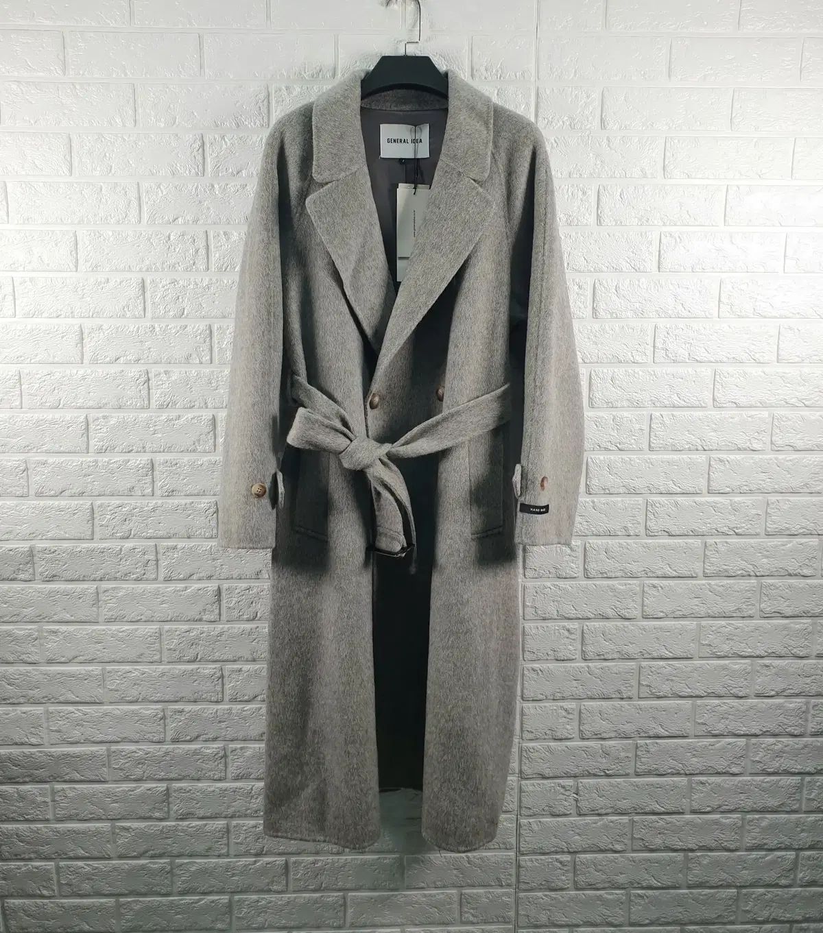 F GENERALIDEA ジェネラルアイディア ハンドメイド ベルト付き ウールコート