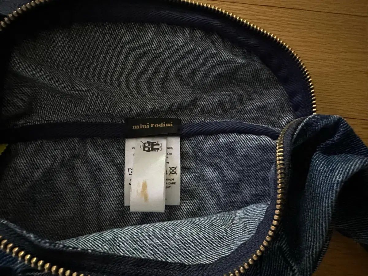 デニム ヒップバッグ