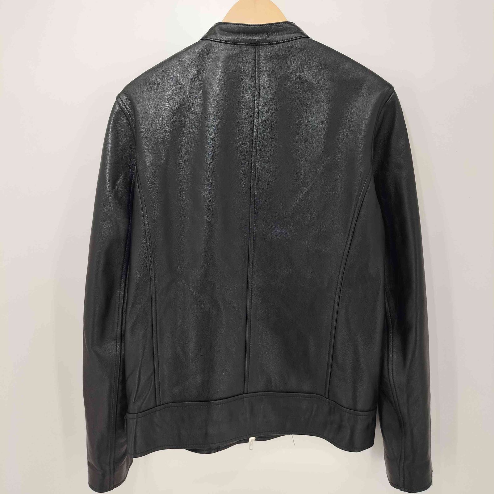 美品 URBAN RESEARCH アーバンリサーチ シワ加工 レザー シングル 