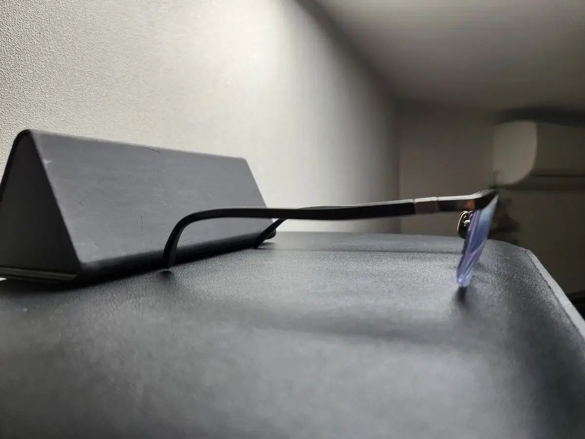 アランミクリ ストック ハーフリム メガネ