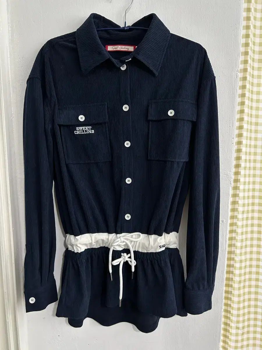 スイートChilling Ver. コーデュロイ シャツ ONE PIECE xs