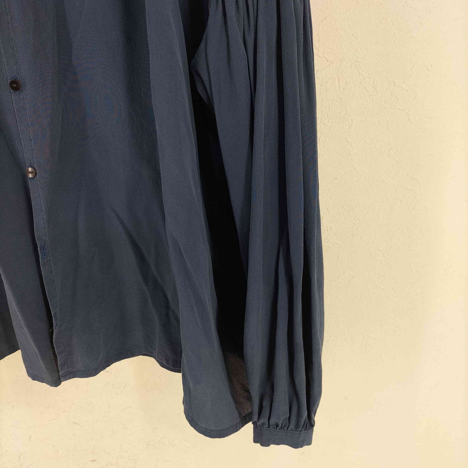 ユーズドフルギ USED古着 humoresque シルクギャザーブラウス